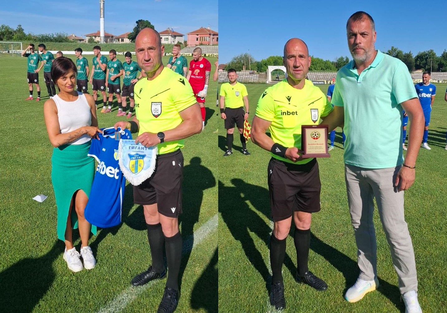 Гигант (Съединение) уважи Валентин Железов за последния му мач